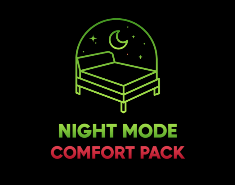 Screenshot or logo for NIGHT MODE - COMFORT PACK by p0NDENUSH (ALL DEVICES) by p0NDENUSH