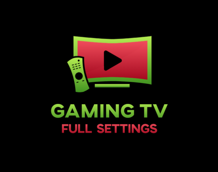 Screenshot or logo for GAMING TV - BEST SETTINGS & OPTIMIZATIONS by p0NDENUSH (LG/TCL/SONY/SAMSUNG) by p0NDENUSH