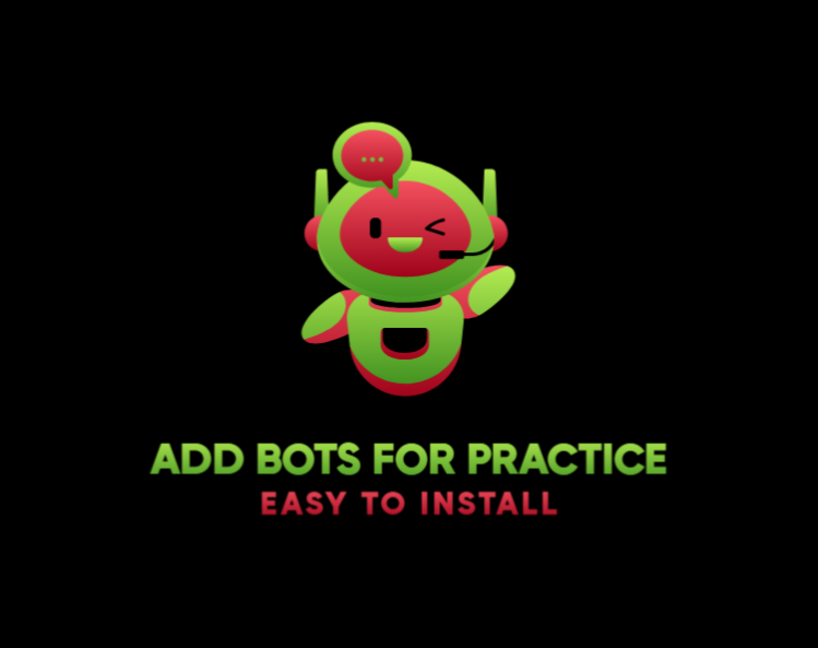 Screenshot or logo for ADD CS 1.6 BOTS FOR PRACTICE - EASY TO INSTALL by p0NDENUSH