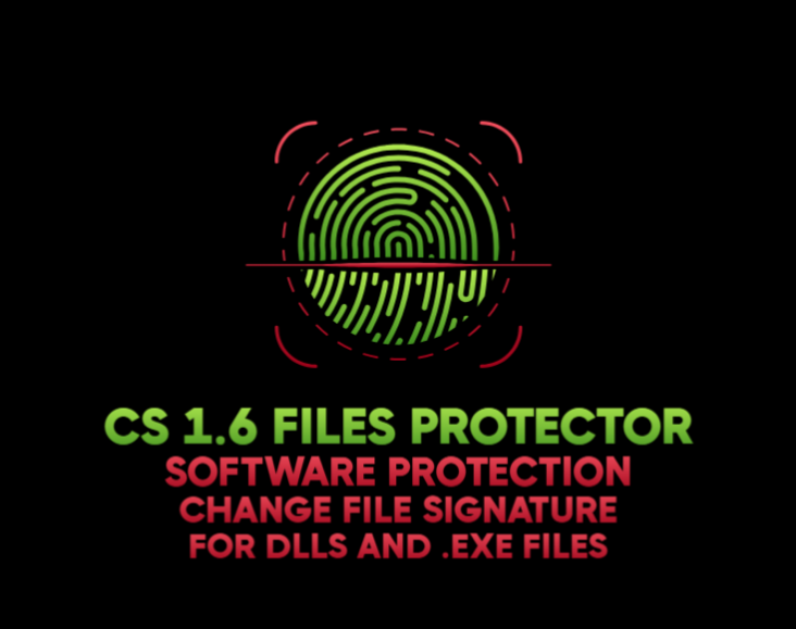 [1.04] CS 1.6 FILES PROTECTOR by p0NDENUSH - CHANGE FILE SIGNATURE (FOR DLLS & .EXE FILES)
