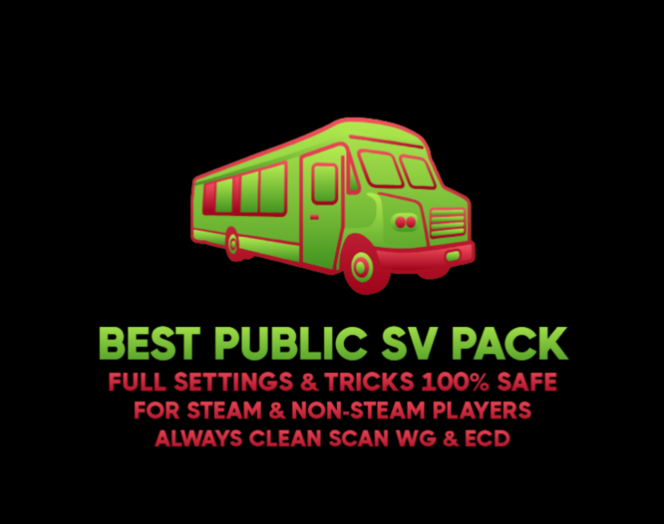 [1.004] BEST PACK FOR CS 1.6 PUBLIC SERVERS by p0NDENUSH (FULL SETTINGS & TRICKS 100% SAFE SCAN WG & ECD)