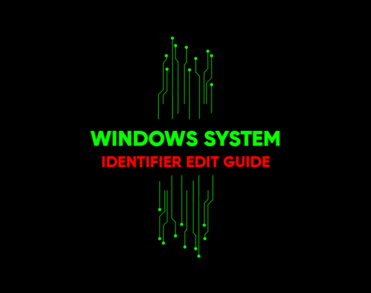 [1.0072] WINDOWS SYSTEM IDENTIFIER EDIT by p0NDENUSH (EXPLAINED GUIDE)
