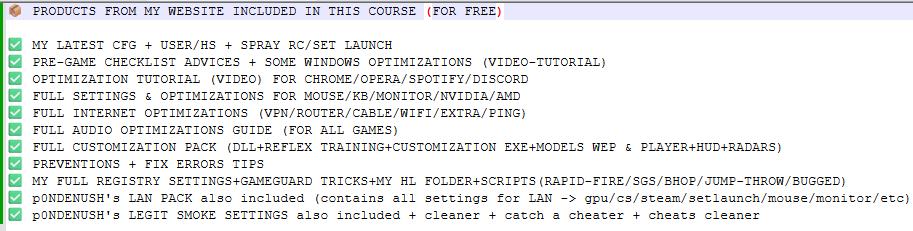 [1.003] CS 1.6 - COMPLETE "HOW TO DO IT" COURSE by p0NDENUSH (FULL GUIDES & INSTRUCTIONS)