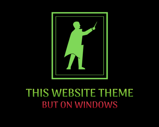 [5.2] ACEASTĂ TEMĂ PENTRU SITE WEB - DAR PE WINDOWS de p0NDENUSH (DESIGN ȘI VIDEO PC)